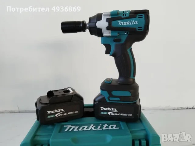 Ударен гайковерт Makita 18/24/36V, снимка 3 - Отвертки - 55920295