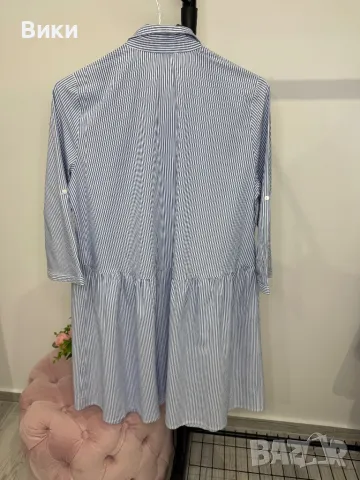 Рокля тип риза подходяща за S-M, снимка 15 - Рокли - 48488099