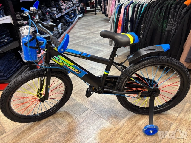 Детски колела с светещи помощни колела