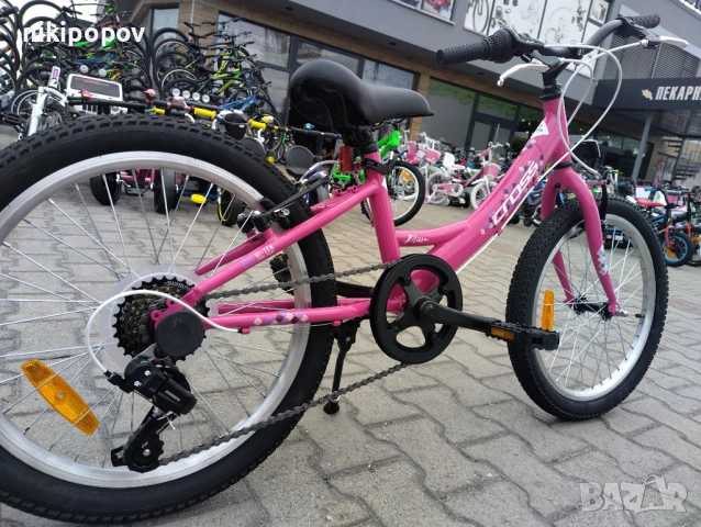 CROSS Велосипед 20" ALISSA розов, снимка 10 - Велосипеди - 53559941