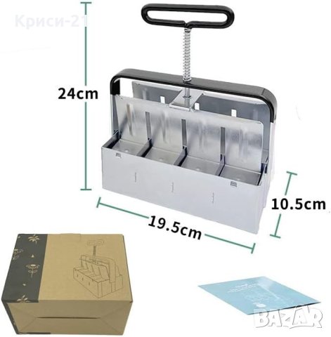 Градински уред за оформяне кубчета за сеидба , снимка 2 - Градинска техника - 42432475