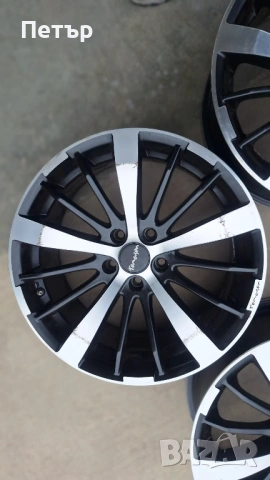АЛУМИНИЕВИ ДЖАНТИ ТОМАСОН МЕРЦЕДЕС AУДИ ФОЛСВАГЕН ШКОДА -5x112-18 цола, снимка 2 - Гуми и джанти - 53630167