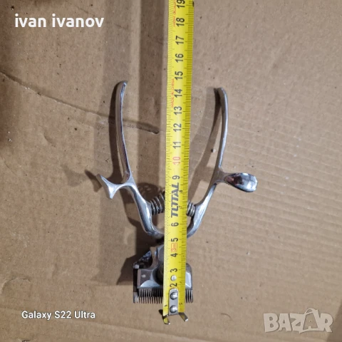 Ръчна Машина Потстригване, снимка 3 - Антикварни и старинни предмети - 51298977