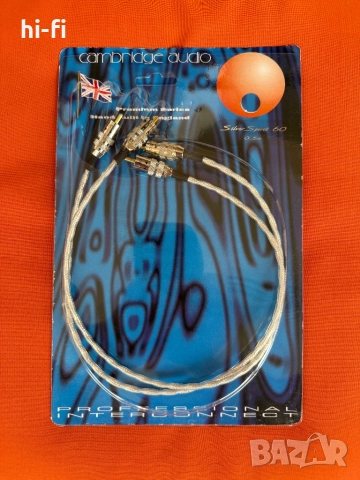 Cambridge Audio Silver Spirit 60 RCA / Аудио кабели, снимка 6 - Ресийвъри, усилватели, смесителни пултове - 51482139
