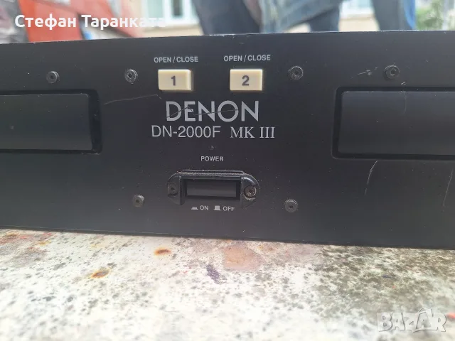 Двоен CD pleyar Denon , снимка 3 - Ресийвъри, усилватели, смесителни пултове - 55744847