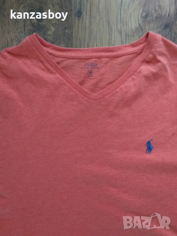 polo by ralph lauren - страхотна мъжка тениска КАТО НОВА, снимка 2 - Тениски - 36460911