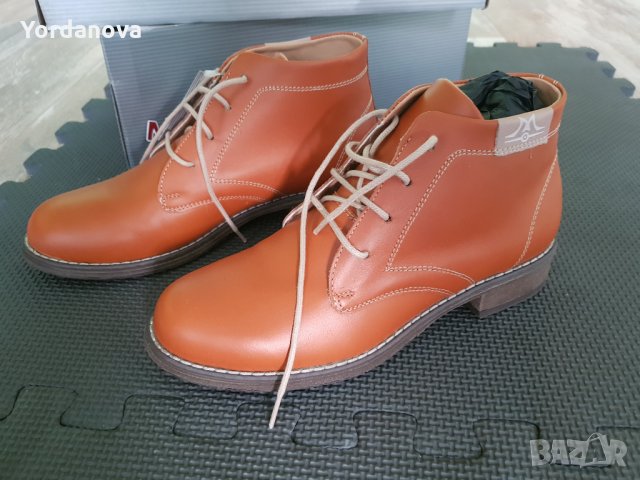 Нови Дамски Боти от Естествена Кожа, снимка 2 - Дамски боти - 36026941