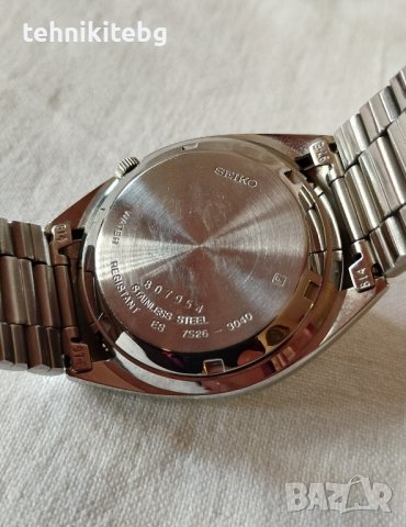 SEIKO 5 (SKXS77K) - оригинален японски часовник с гравирани надпис и емблема на стъклото, снимка 9 - Мъжки - 44313017