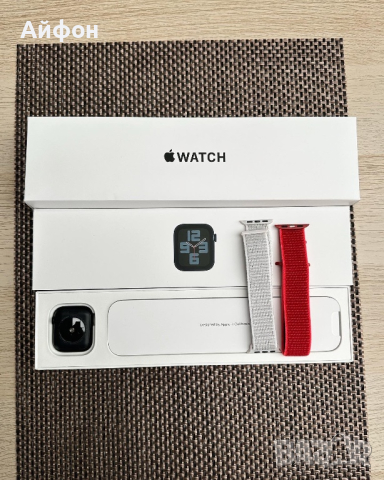 НОВ! /*ЛИЗИНГ*/ Apple Watch SE 2 (2nd Gen) Midnight / Часовник, снимка 2 - Смарт гривни - 44926101