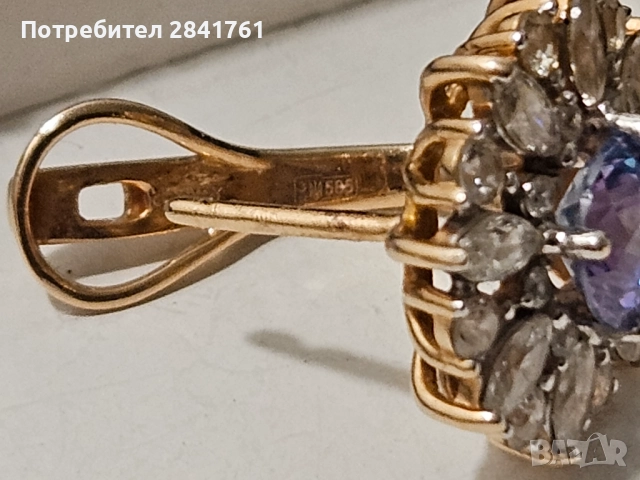 Украински златни обеци , снимка 6 - Обеци - 53002113