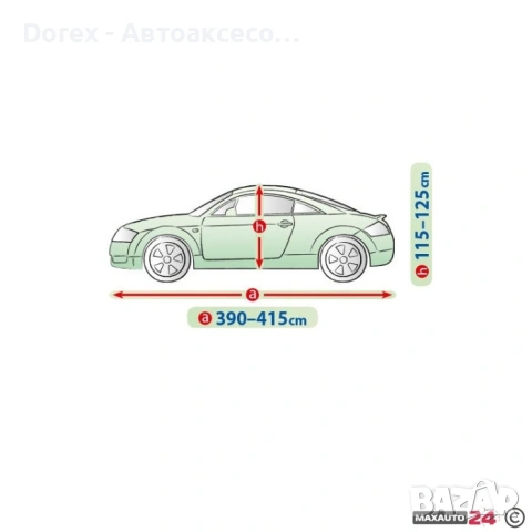 Покривало Kegel серия Mobile Garage за купе, снимка 4 - Аксесоари и консумативи - 53658962