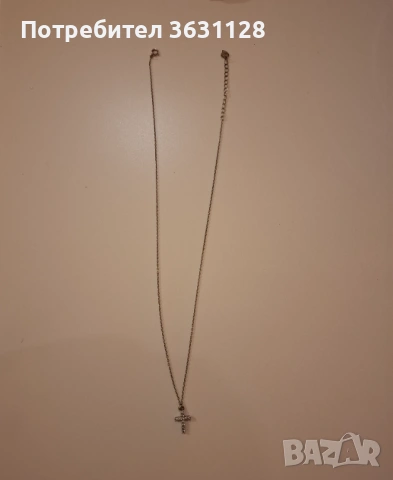 Сребърно колие, снимка 2 - Колиета, медальони, синджири - 53528409