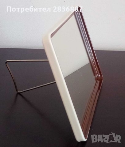 Ретро настолно козметично западно германско огледало, снимка 4 - Други - 35697985