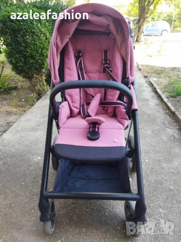 Детска количка 2 в 1 Cybex Balios S Lux Blk Magnolia Pink, снимка 11 - Детски колички - 42430094