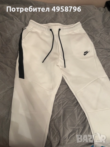 Nike Tech Fleece - White , снимка 2 - Спортни дрехи, екипи - 56220884
