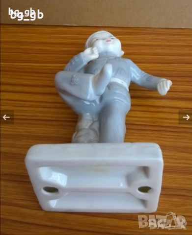 Порцеланова фигурка, снимка 7 - Статуетки - 24487413
