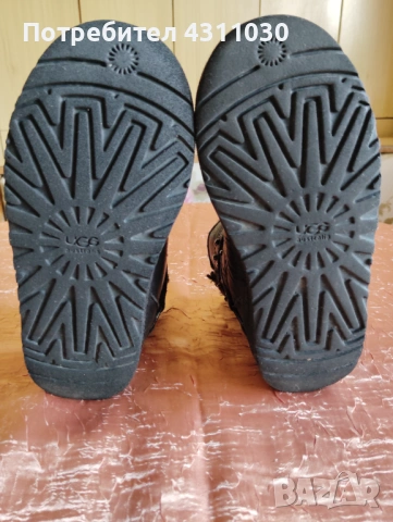 Детски топли ботички UGG за момиче естествена кожа, снимка 5 - Бебешки боти и ботуши - 53366532