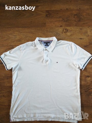 Tommy hilfiger - страхотна мъжка тениска КАТО НОВА 2ХЛ, снимка 6 - Тениски - 41499350