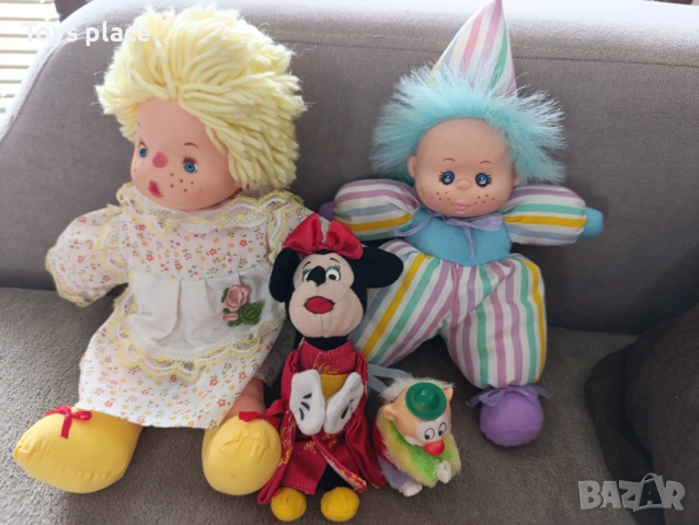 Винтидж кукли, Мини Маус, палячо за пръст, Стари кукли