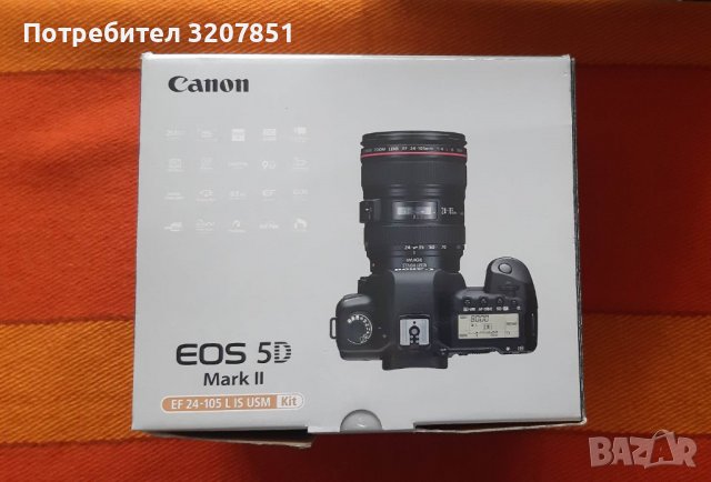 Canon 5D Mark II + обектив 28-105мм , снимка 4 - Фотоапарати - 39337850