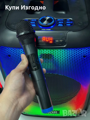 🔊 Bluetooth Karaoke Speaker 🔊 , снимка 9 - Караоке - 44915046