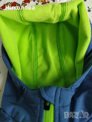 Детско яке със цип и мека подплата., снимка 2 - Детски якета и елеци - 51894598