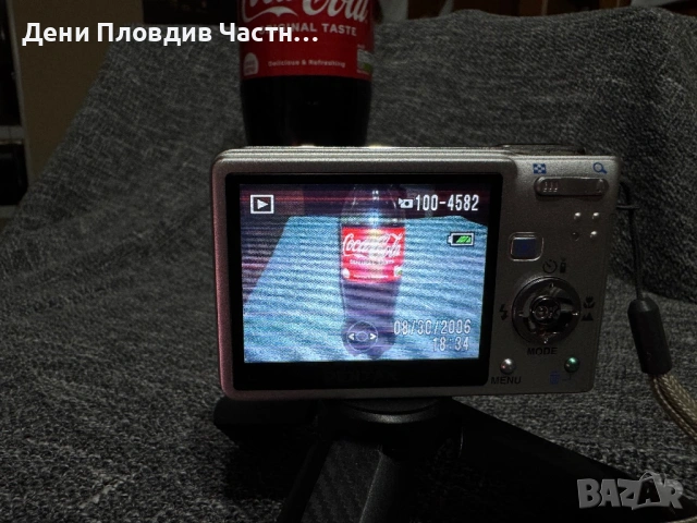 Дигитален фотоапарат Pentax, снимка 4 - Фотоапарати - 53703631