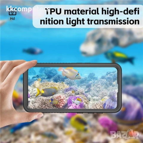 Samsung Galaxy S24 REDPEPPER Водоустойчив / Удароустойчив Калъф + Скрийн Протектор – Черен, IP68, снимка 2 - Калъфи, кейсове - 50728650