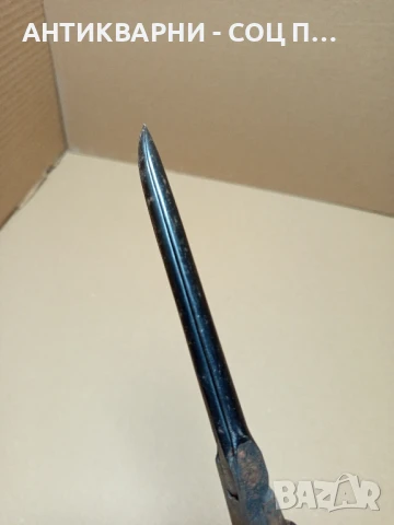 Соц Стари Немски Кожарски Клещи За Огъване Диамант., снимка 5 - Антикварни и старинни предмети - 50659638