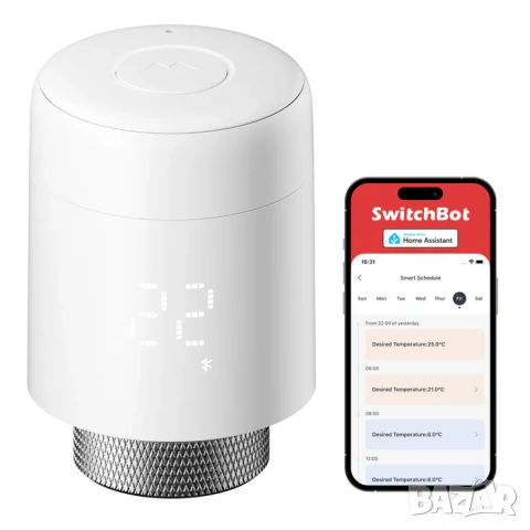НОВ SwitchBot Smart Radiator Thermostat – интелигентен термостат за радиатор