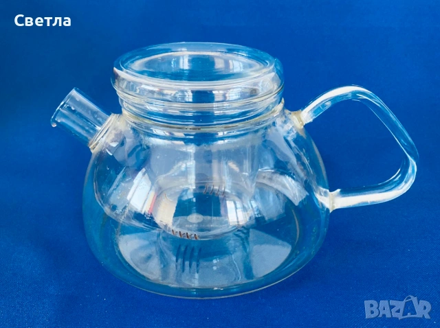 BRIO Мелница сол/пипер;Стъклена кана-чай JENA GLAS-стъклена цедка;Френска преса чай/кафе,сцени всяка, снимка 5 - Съдове за готвене - 52867630