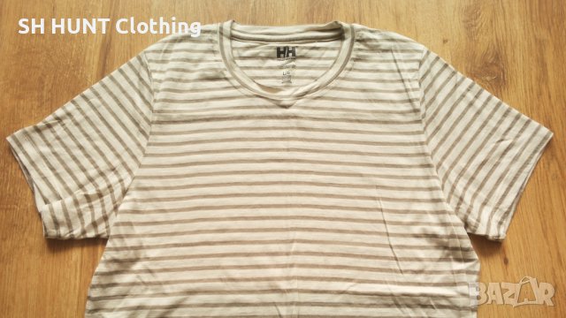 HELLY HANSEN Women's Graphic T-Shirt  87% Merino Wool 13% Polyamide размер L дамска тениска - 423, снимка 5 - Тениски - 41441327