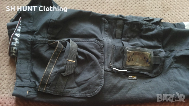 JOBMAN 2195 Pirate Work Shorts Stretch размер 52 / L еластични къси работни панталони W4-91, снимка 6 - Панталони - 52027256