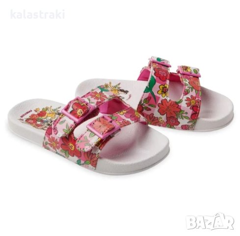 Прекрасни детски чехли на Принцесите, номер 27-28, снимка 2 - Детски сандали и чехли - 41618320