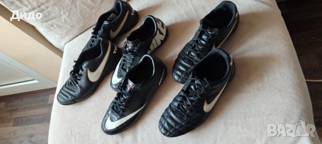 Бутонки NIKE TIEMPO Размер 42, Стоножки Nike Размер 44,5 и Размер 43, снимка 4 - Футбол - 44912375