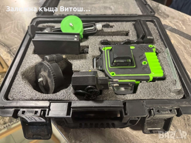 Лазерен Нивелир Stahl Mayer B-226-24SM Зелен