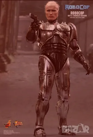 Хот Тойс 2в1-Hot Toys MMS266 -Robocop Battle Damaged Version & Alex Murphy new,sealed , снимка 6 - Колекции - 55963481