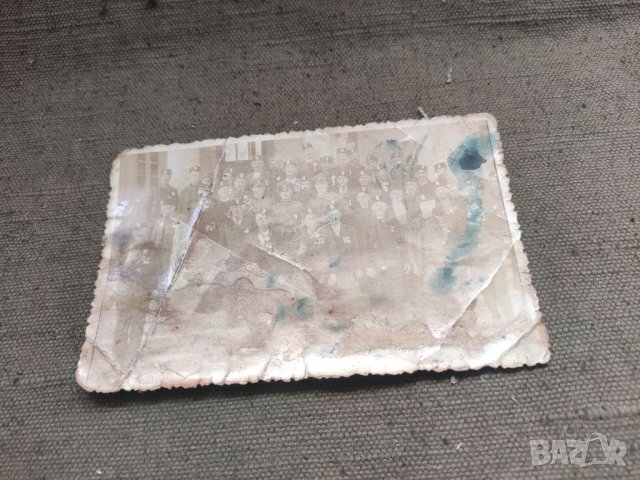 Продавам стара снимка Опълченци ветерани Македоно Одринско -медали и знаме 