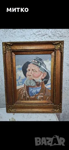 Гоблен ръчно плетен , снимка 2 - Гоблени - 56347650