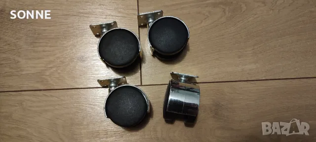 Колела за мебели, с 2 колелца, 50 мм х 20 мм, снимка 7 - Други - 48435438