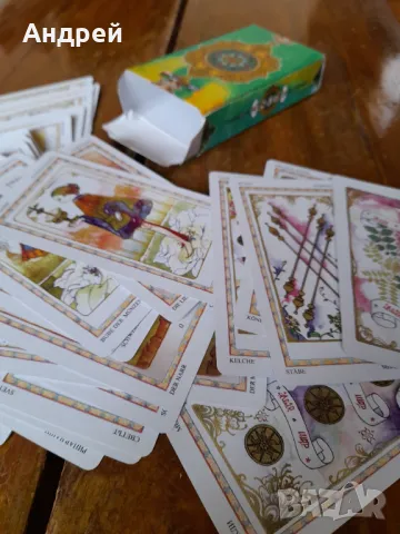 Стари карти Таро #2, снимка 4 - Други ценни предмети - 47609229