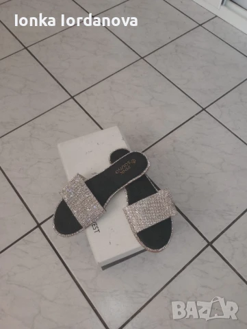 Луксозни чехли, номер 40, снимка 2 - Чехли - 50762240