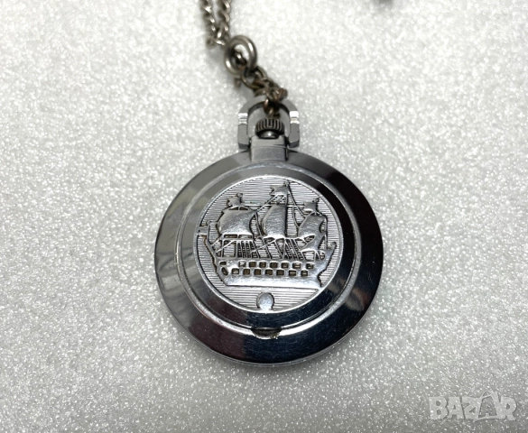 Джобен Часовник "Raketa" Сделано в СССР, снимка 6 - Антикварни и старинни предмети - 51742466