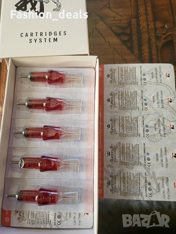 Нов Комплект 20 броя RS касети игли за еднократна употреба Татуировка, снимка 7 - Други - 41794418