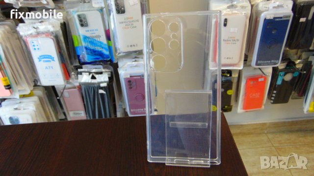 Samsung Galaxy S24 Ultra Прозрачен силиконов гръб/кейс, снимка 2 - Калъфи, кейсове - 44196784