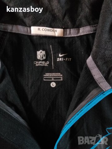 nike carolina panthers - страхотно мъжко горнище УГОЛЕМЕНО, снимка 6 - Спортни дрехи, екипи - 42262865