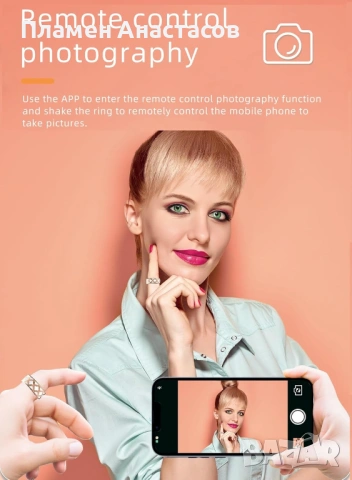 Дамски смарт пръстен – фитнес и здравен тракер с пулс, кръвно, SpO₂, сън и крачкомер, IP68, снимка 3 - Смарт гривни - 53280936