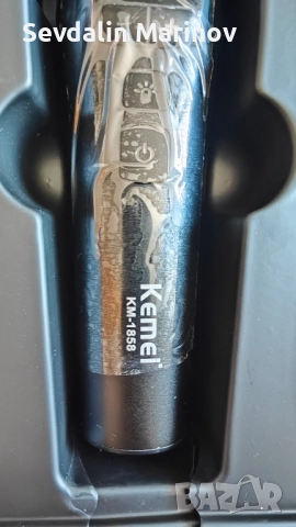 машинка kemei km-1858, снимка 4 - Машинки за подстригване - 51712868