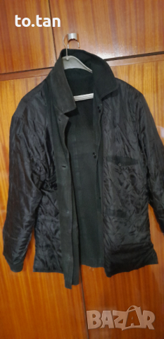 Кожено (велурено) яке , снимка 6 - Якета - 44733431