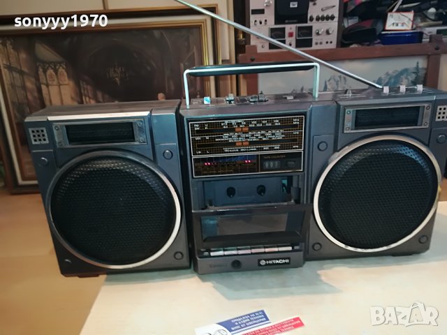 hitachi с една сваляща се колона 1602231950, снимка 4 - Радиокасетофони, транзистори - 39690773